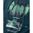 画像3: TIGHTBOOTH/SHADOW S/S T-SHIRT（Blue Charcoal）［プリントT-25春夏］ (3)