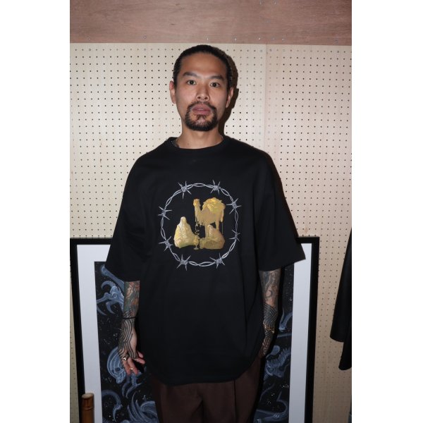 画像2: exodus/DABS Tee（BLACK）［プリントT-25春夏］ (2)