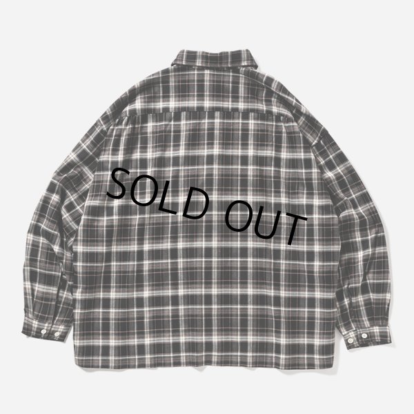 画像2: TIGHTBOOTH/PLAID L/S SHIRT（Black）［チェックシャツ-25春夏］ (2)