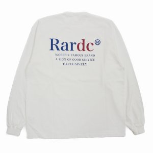 画像: ROUGH AND RUGGED/DESIGN LS（WHITE）［刺繍+プリント長袖T-25春夏］