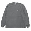 画像2: ROUGH AND RUGGED/DESIGN LS（BLACK/PIGMENT）［刺繍+プリント長袖T-25春夏］ (2)