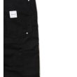 画像3: COOTIE PRODUCTIONS/Abyss Dyed Duck Double Knee Painter Shorts（Black）［ダブルニーペインターショーツ-25春夏］ (3)