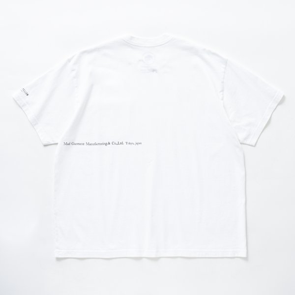 画像2: RATS/PACK TEE REGULAR SILHOUETTE "CREW NECK"（WHITE）［プリントポケT-25春夏］ (2)