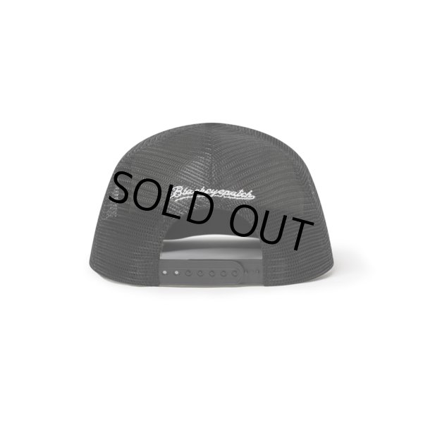 画像2: BlackEyePatch/FLYING OG BOY AIRBRUSHED MESH CAP（WHITE/BLACK） (2)