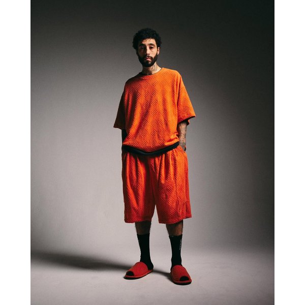 画像2: TIGHTBOOTH/CHECKER PLATE S/S T-SHIRT（Black）［チェッカープレートT-25春夏］ (2)