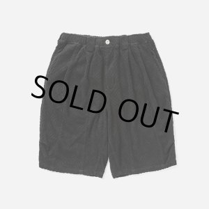 画像: TIGHTBOOTH/CHECKER PLATE BIG SHORTS（Black）［チェッカープレートビッグショーツ-25春夏］