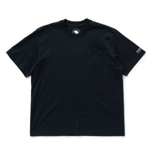 画像: RATS/PACK TEE REGULAR SILHOUETTE "CREW NECK"（BLACK）［プリントポケT-25春夏］