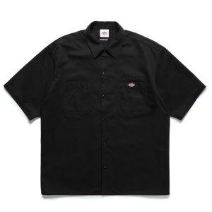 画像: WACKO MARIA/DICKIES / WORK SHIRT（BLACK）［ワークシャツ-25春夏］