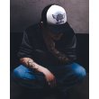 画像3: BlackEyePatch/FLYING OG BOY AIRBRUSHED MESH CAP（WHITE/BLACK） (3)