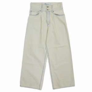 画像: DAIRIKU/"Ice Wash" W-Velt Wide Denim Pants（Ice Wash）［ダブルベルトワイドデニムパンツ-25春夏］