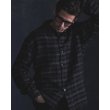 画像9: RATS/OMBRE CHECK SHIRT（BLACK/GRAY CHECK）［オンブレチェックシャツ-25春夏］ (9)