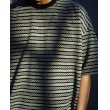 画像4: COOTIE PRODUCTIONS/Jacquard Border S/S Tee（Black）［ジャガードボーダーT-25春夏］ (4)