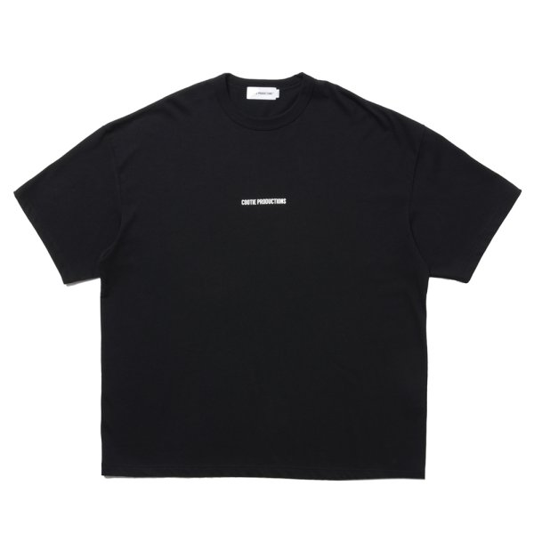画像1: COOTIE PRODUCTIONS/C/R Smooth Jersey S/S Tee（Black）［スムースジャージT-25春夏］ (1)