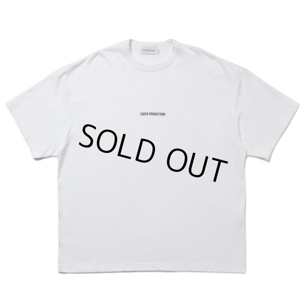 画像1: COOTIE PRODUCTIONS/C/R Smooth Jersey S/S Tee（White）［スムースジャージT-25春夏］ (1)