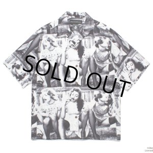 画像: WACKO MARIA/ELLEN VON UNWERTH / HAWAIIAN SHIRT（WHITE）［ハワイアンシャツ-25春夏］