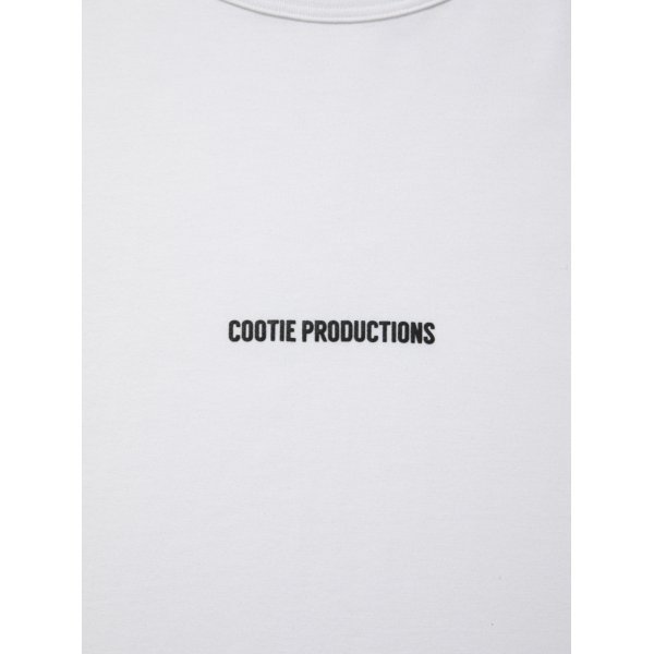画像2: COOTIE PRODUCTIONS/C/R Smooth Jersey S/S Tee（White）［スムースジャージT-25春夏］ (2)