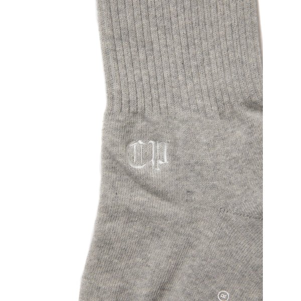 画像2: COOTIE PRODUCTIONS/Raza High Socks（Ash Gray）［ハイソックス-25春夏］ (2)