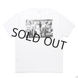 画像: WACKO MARIA/ELLEN VON UNWERTH / WASHED HEAVY WEIGHT T-SHIRT（WHITE）［プリントT-25春夏］