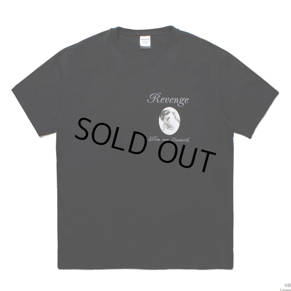 画像2: WACKO MARIA/ELLEN VON UNWERTH / WASHED HEAVY WEIGHT T-SHIRT（BLACK）［プリントT-25春夏］ (2)