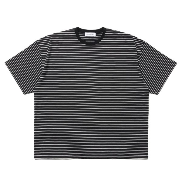 画像1: COOTIE PRODUCTIONS/Border S/S Tee（Black）［ボーダーT-25春夏］ (1)
