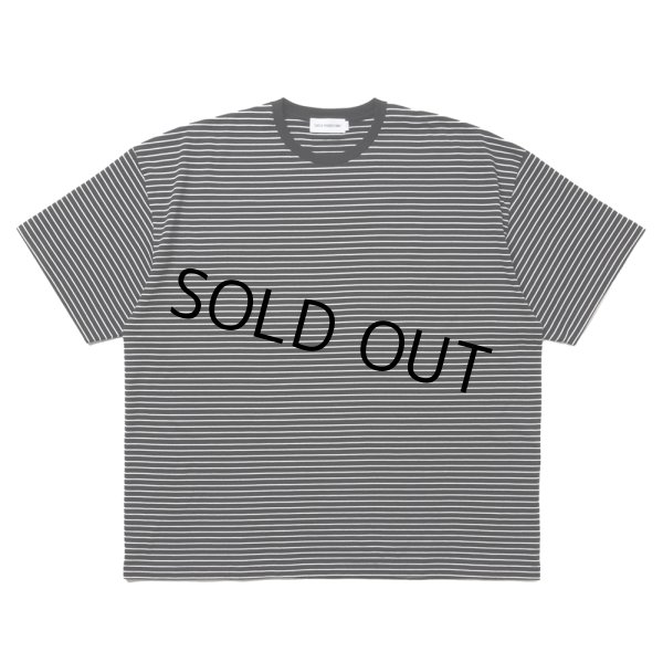 画像1: COOTIE PRODUCTIONS/Border S/S Tee（Black）［ボーダーT-25春夏］ (1)