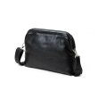 画像2: CALEE/STUDS LEATHER SHOULDER BAG ＜INTERNAL FLEX FRAME TYPE＞（BLACK）［レザーショルダーバッグ-25春夏］ (2)