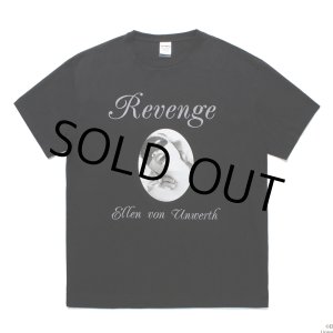 画像: WACKO MARIA/ELLEN VON UNWERTH / WASHED HEAVY WEIGHT T-SHIRT（BLACK）［プリントT-25春夏］
