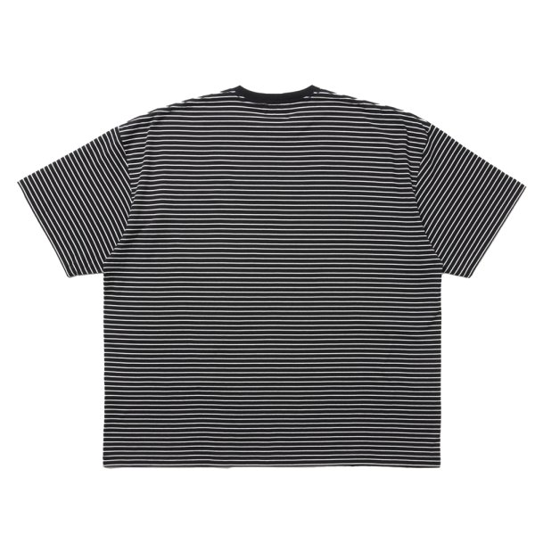 画像2: COOTIE PRODUCTIONS/Border S/S Tee（Black）［ボーダーT-25春夏］ (2)