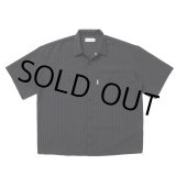 画像: COOTIE PRODUCTIONS/T/W Work S/S Shirt（Stripe）［ワークシャツ-25春夏］