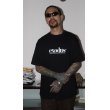 画像2: exodus/exodus  WORLDWIDE Tee（BLACK）［プリントT-25春夏］ (2)