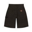 画像2: BlackEyePatch/PYTHON PATTERNED BAGGY DUCK SHORTS（OLIVE） (2)