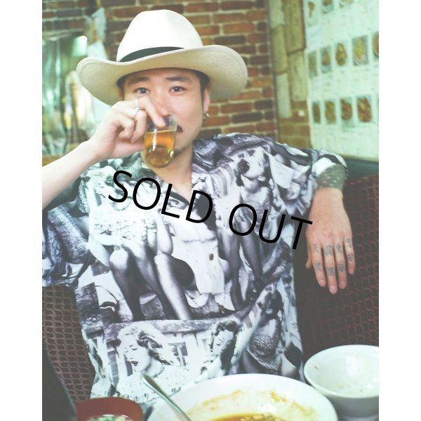 画像2: WACKO MARIA/ELLEN VON UNWERTH / HAWAIIAN SHIRT（WHITE）［ハワイアンシャツ-25春夏］ (2)