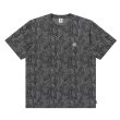 画像1: BlackEyePatch/SMALL OG PYTHON PATTERNED TEE（CHARCOAL） (1)