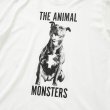 画像4: RATS/ANIMAL MONSTERS TEE（WHITE）［プリントT-25春夏］ (4)