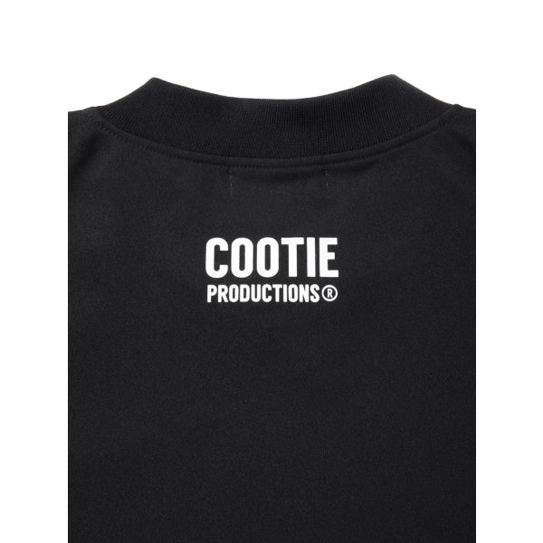 COOTIE PRODUCTIONS/Polyester Twill S/S Football Top(Black COOTIE PRODUCTIONS/Polyester Twill S/S Football Top(Black