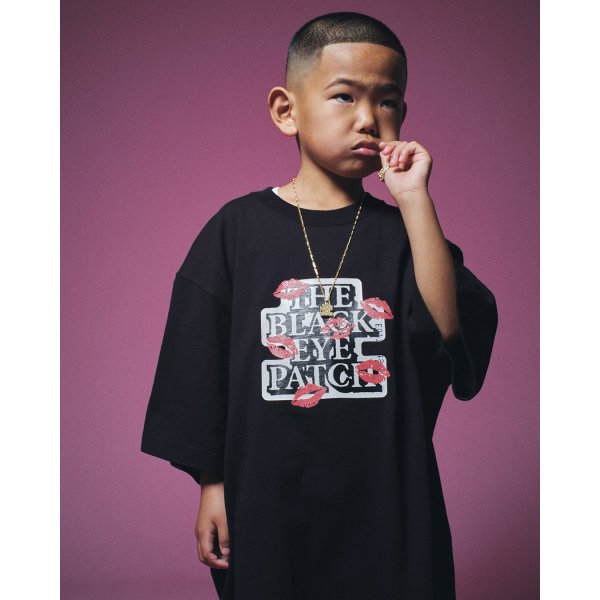 画像3: BlackEyePatch/KISSES ON OG LABEL TEE（WHITE） (3)