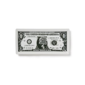 画像: BlackEyePatch/DOLAR BILL CERAMIC TRAY（WHITE）