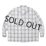 画像: COOTIE PRODUCTIONS/T/C Sucker Ombre Check L/S Shirt（Gray）［シアサッカーオンブレチェックシャツ-25春夏］