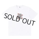 画像: BlackEyePatch/KISSES ON OG LABEL TEE（WHITE）