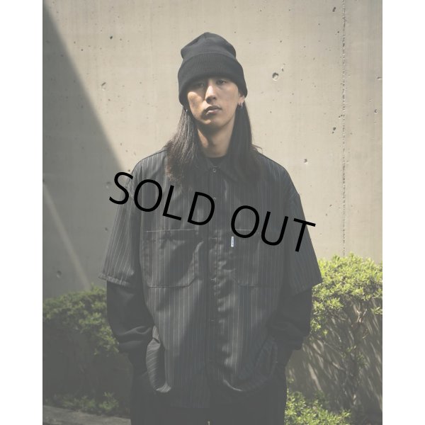 画像2: COOTIE PRODUCTIONS/N/C Big Cuffed Beanie（Black）［ビッグカフドビーニー-25春夏］ (2)