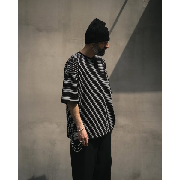 画像2: COOTIE PRODUCTIONS/Rib Stitch Cuffless Beanie（Black）［カフレスビーニー-25春夏］ (2)