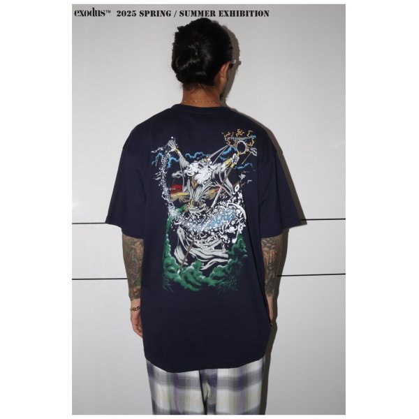 画像3: exodus/WIZARD  Tee（BLACK）［プリントT-25春夏］ (3)