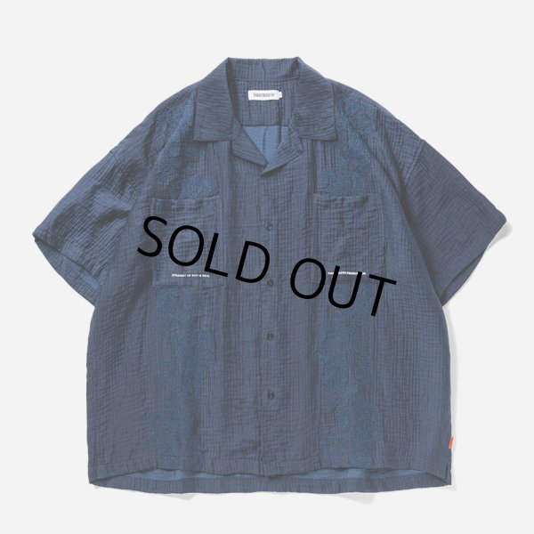 画像1: 【30％OFF】TIGHTBOOTH/POPPY ALOHA（Navy）［ポピーアロハ-25春夏］ (1)