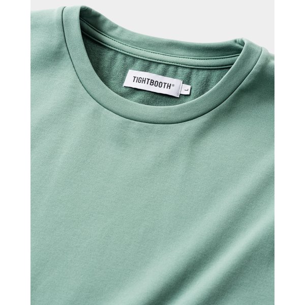 画像2: TIGHTBOOTH/INSIDE OUT PILE S/S T-SHIRT（Green）［インサイドアウトパイルT-25春夏］ (2)