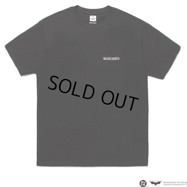 画像2: WACKO MARIA/THE DARK KNIGHT TRILOGY / T-SHIRT（BLACK）［プリントT-25春夏］ (2)