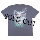 画像: exodus/WIZARD  Tee（NAVY）［プリントT-25春夏］