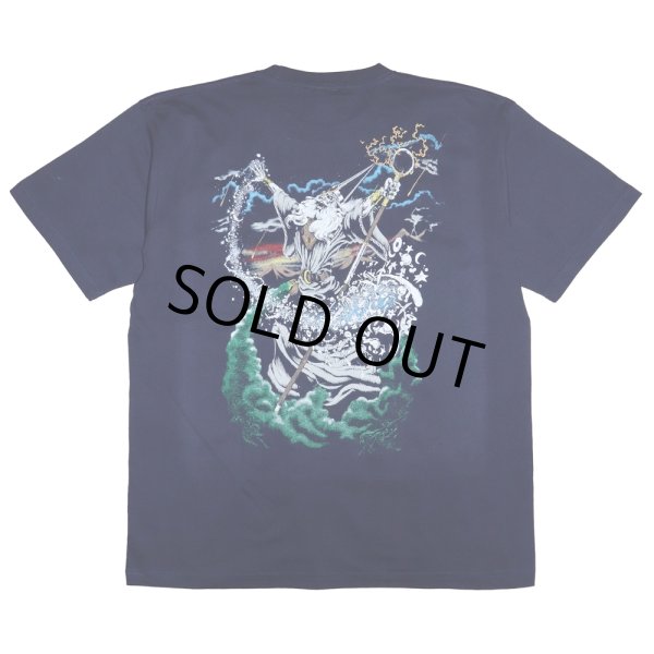 画像1: exodus/WIZARD  Tee（NAVY）［プリントT-25春夏］ (1)