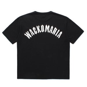 画像: WACKO MARIA/WASHED HEAVY WEIGHT T-SHIRT（BLACK）［プリントT-25春夏］