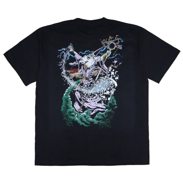 画像1: exodus/WIZARD  Tee（BLACK）［プリントT-25春夏］ (1)