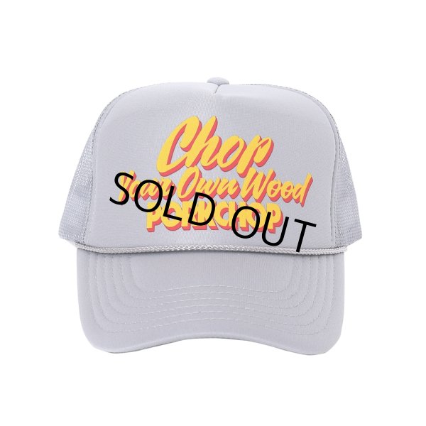 画像1: PORKCHOP/CHOP YOUR OWN WOOD CAP 2025（GRAY）［メッシュキャップ-25春夏］ (1)